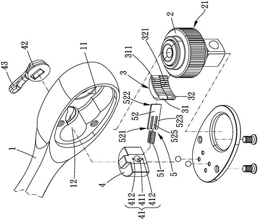 Principle Of Ratchet Wrench