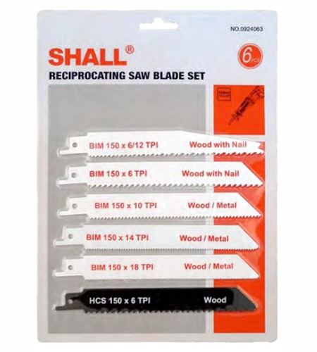 Reciprocating Saw Blade Set No.0924063